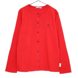 T-shirt Wool Blend Long-sleeved Cardigan Made in Japan