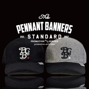 帽子 キャップ ブランドロゴフランネルBB CAP PENNANTBANNERS PB080
