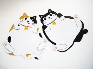 Office Item White Board Plump Cat Magnetic Sheets 2023 New