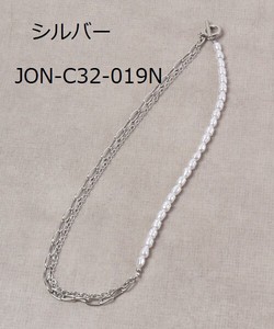 JON 全5種類デザインネックレス　パールネックレス　鉄素材