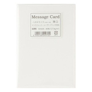 Greeting Card Message Card LIFE