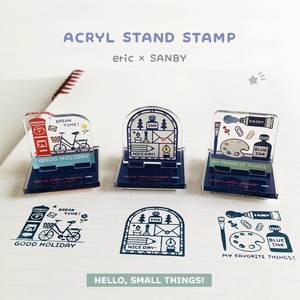Stamp 2nd  Stamp eric x SANBY 3-types