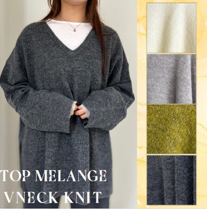 Sweater/Knitwear Long Sleeves V-Neck Autumn/Winter 2023