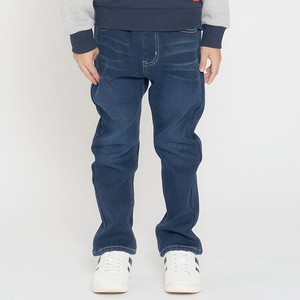 Kids' Full-Length Pant Stretch Brushed Lining M Simple Straight