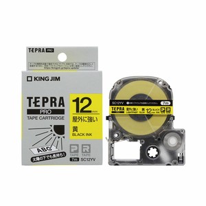 TEPRA PRO Tape Cartridge Outdoor label