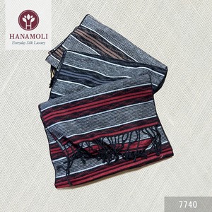 Thick Scarf Brushing Fabric Gift Silk Scarf Border Autumn/Winter 2023