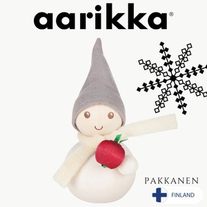 aarikka フロストの妖精 PAKKANEN【APPLE】18cm（フィンランド・輸入・北欧 インテリア雑貨）
