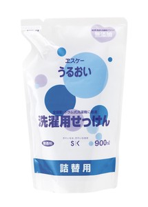 うるおい洗濯用液体せっけん（詰替用）　無添加　無香料　香害　自然派　SDGS　青　時短　敏感肌　日本製