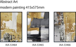 キャンバスアートパネル Abstract Art modern painting 415x575mm