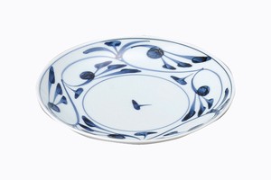 Hasami ware Main Plate Porcelain 6-sun Made in Japan