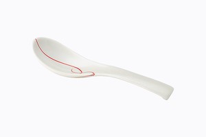 Hasami ware Spoon Red Porcelain Made in Japan