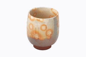 椿秀窯 彩土 湯呑(小)【日本製 萩焼 陶器 毎日の生活に】