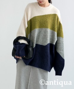 Antiqua Sweater/Knitwear Knitted Long Sleeves Tops Ladies' Popular Seller Autumn/Winter