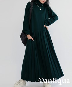 Antiqua Casual Dress Long Knit Dress One-piece Dress Ladies' Popular Seller Autumn/Winter
