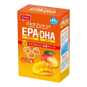 ニッスイ グミサプリ EPA&DHA 90CT マンゴー味 ハードグミ 360g