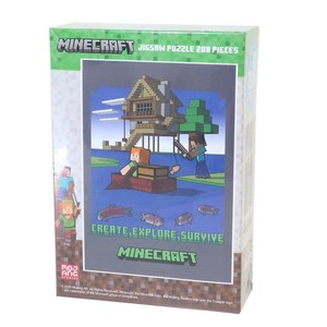 【パズル】Minecraft ジグソーパズル208ピース Gone Fishing 208-124
