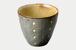 しずく（青）　湯呑【日本製 美濃焼 陶器 毎日の生活に】