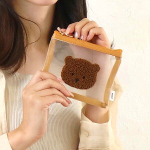 Pre-order Small Bag/Wallet Animal Flat Pouch M