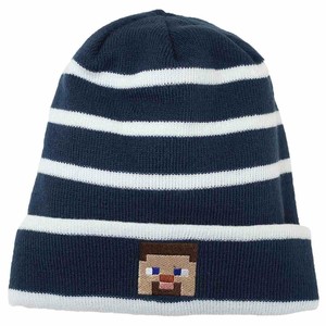 【帽子】Minecraft KIDS ニット帽 ネイビー