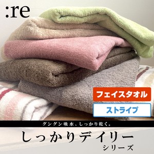 Hand Towel Stripe Face 34cm x 80cm