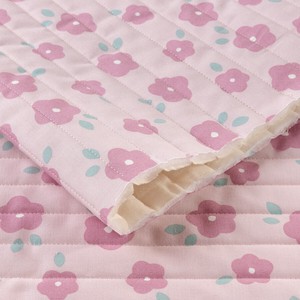 棉布 花朵 粉色 日本制造