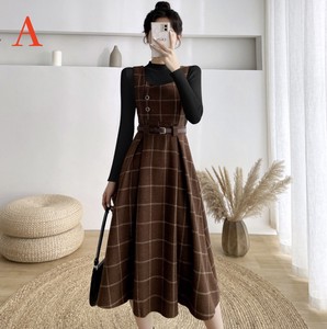 Dress Suit Long Sleeves One-piece Dress Ladies' Autumn/Winter