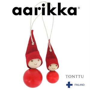 aarikka とんがり赤帽子の妖精 TONTTU 【デコレーション】（フィンランド・輸入・北欧 インテリア 雑貨）