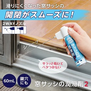 窓サッシの潤滑剤2