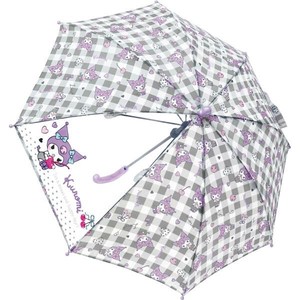 Umbrella Character Check KUROMI 45cm