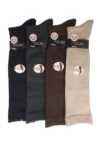 Knee High Socks Wool Blend Socks Made in Japan