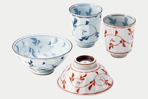 Hasami ware Rice Bowl Porcelain 2-pcs Set of 2 Made in Japan