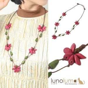Necklace/Pendant Necklace Flower Bicolor Pink Ladies'