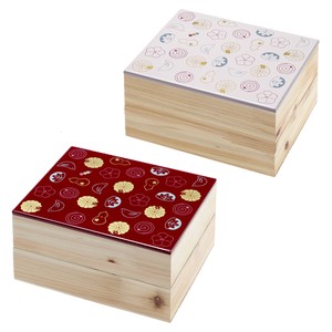 Bento Box Japanese Sweets Natural 2-types