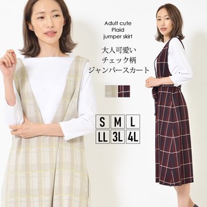 Skirt Check Casual L