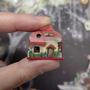 Painter’s House 画家さんのおうち 豆本ドールハウス手作りキット DIY KIT