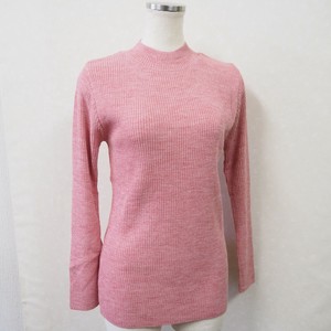 Sweater/Knitwear Knitted Rayon High-Neck Rib Made in Japan