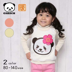 Kids' 3/4 Sleeve T-shirt High-Neck Panda