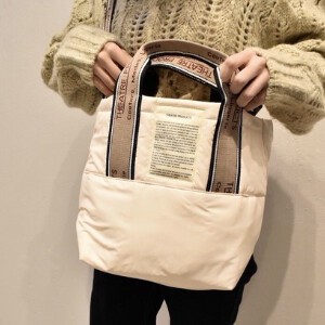 Shoulder Bag Polyester Quilted 2-way Size M