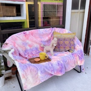 Knee Blanket Blanket Pink Fleece 160 x 200cm
