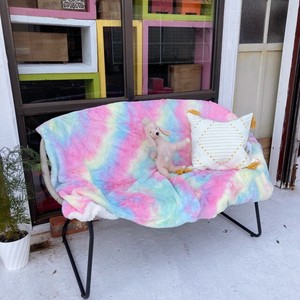 Knee Blanket Blanket Pink Fleece 130 x 160cm