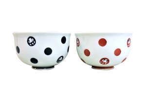 Hasami ware Donburi Bowl Daruma Made in Japan
