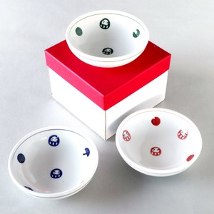 Hasami ware Side Dish Bowl Daruma Assortment Made in Japan