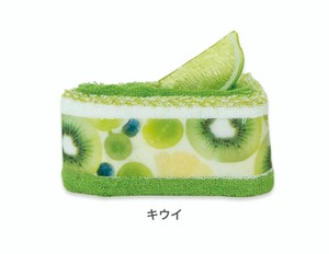 タオルケーキ ト ハンカチ ショートケーキ 【キウイ】