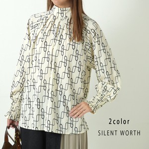 Button Shirt/Blouse Pullover Patterned All Over (S) 2023 New