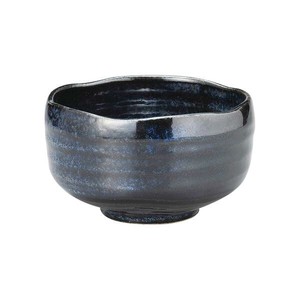 カネ仁藍釉抹茶碗 M-1415