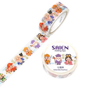 Washi Tape The Seven Deities Of Good Fortune Washi Tape M