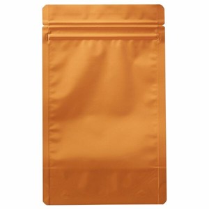 チャック付袋 生産日本社 ラミジップ ALカラースタンド 橙 AL-1216OR