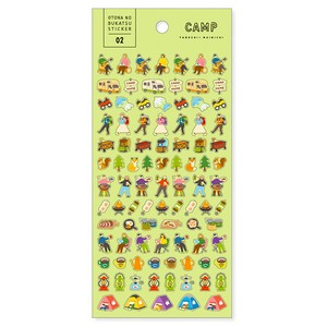 Stickers Grown-up Hobby Sticker Camp