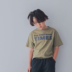 Kids' Short Sleeve T-shirt Hem switching M