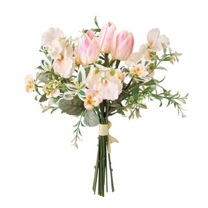 Artificial Plant Flower Pick Pink Tulips M